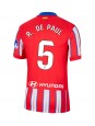 Atletico Madrid Rodrigo De Paul #5 Replika Hemmakläder 2024-25 Kortärmad